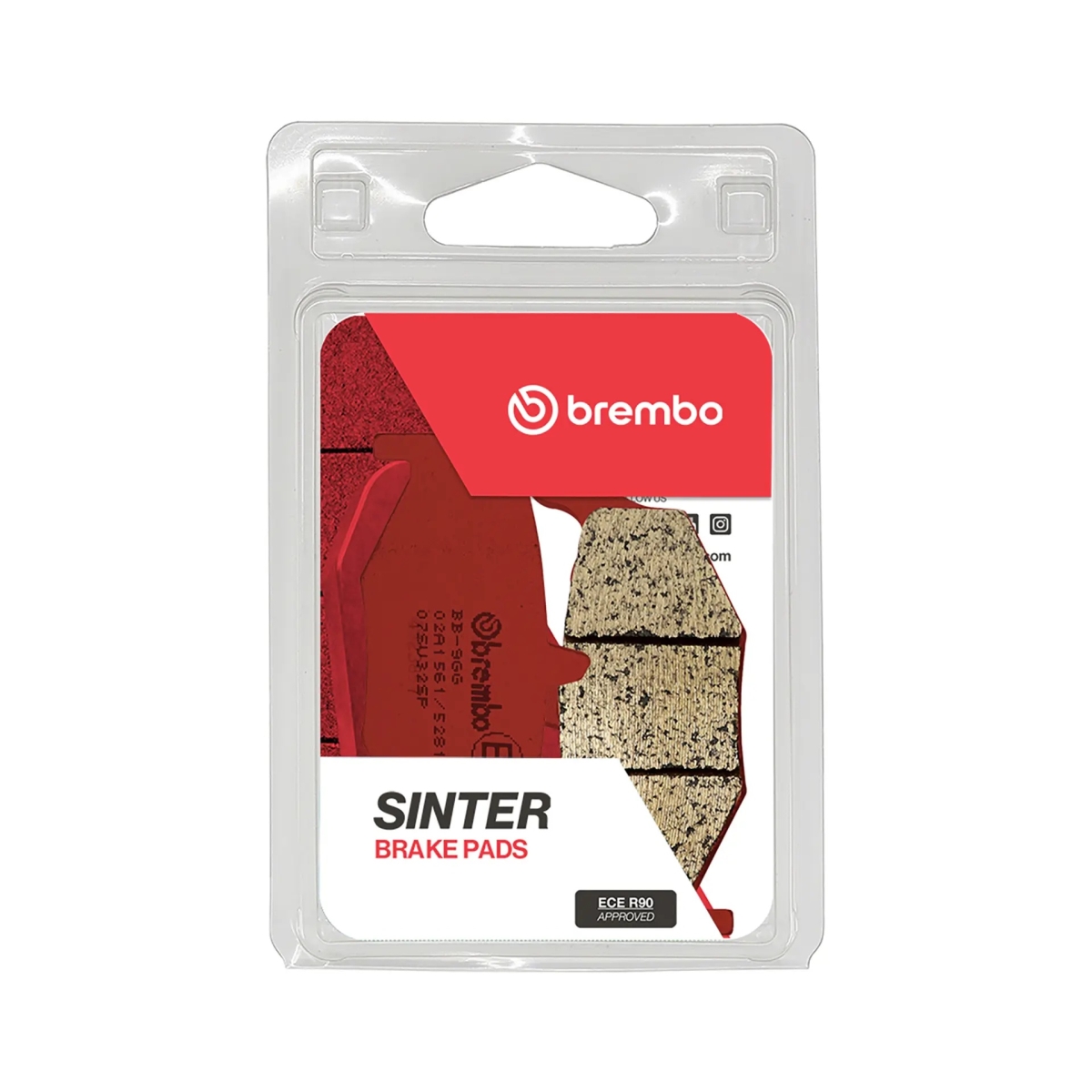 BRB07SU32SP Brake Pad Set - Sinter Spa for Powersports