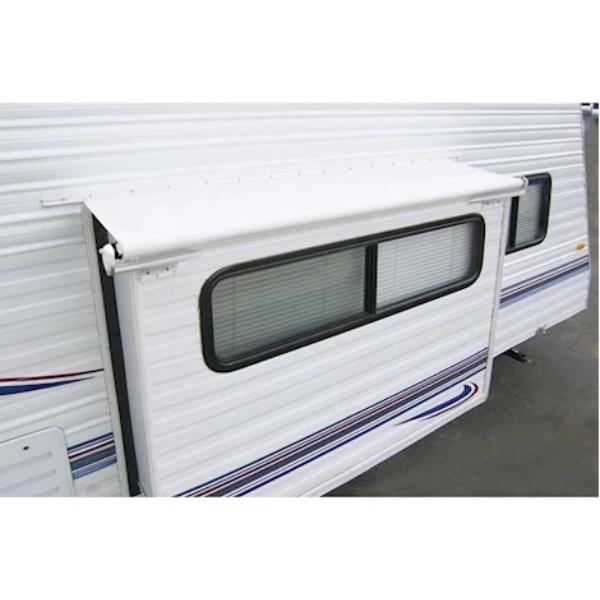 CCOKB196002542 Ascent Slide-Out Cover & Deflector - White, 42 in. Extend, 196 in.