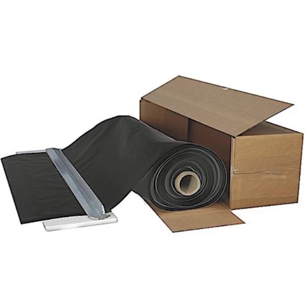 CCOFH2000347 Slide-Out Vinyl Fabric - Gray, 200 x 47 in.