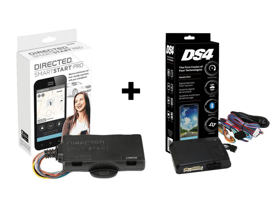 DEIDSM550FR Smart-Start Pro DS4 Remote Starter with Lifetime Service & Directed
