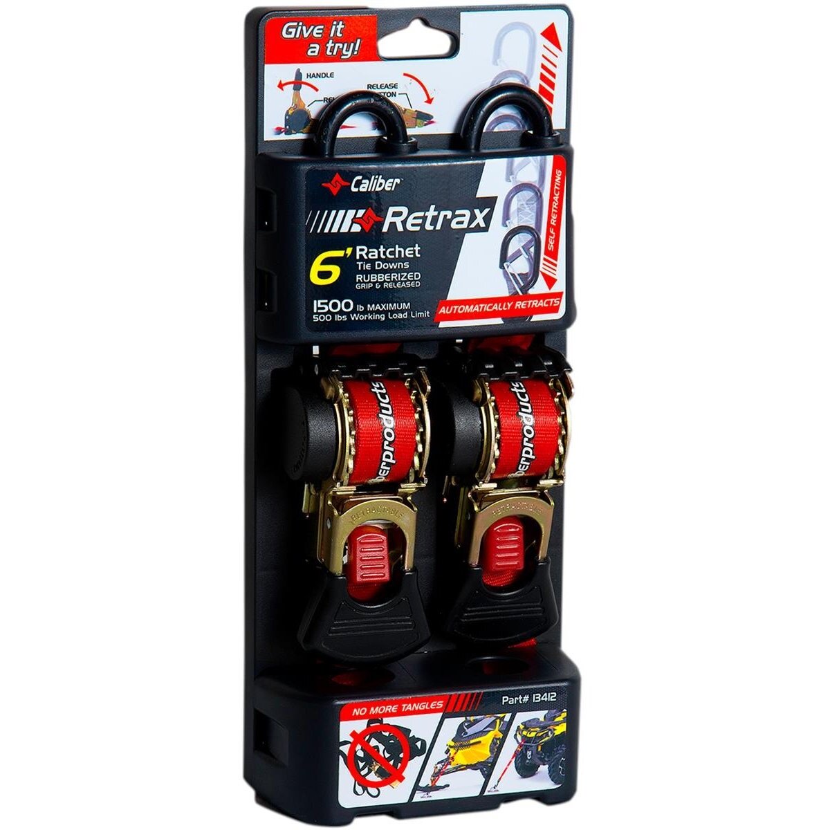 CPI13412 Retrax Self-Retracting Strap Set
