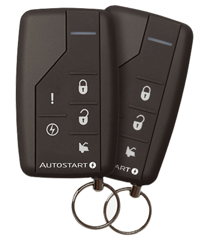 DEIAS-1780 1-Way Remote Starter Fobs HDR 2-Rem, 5-Button