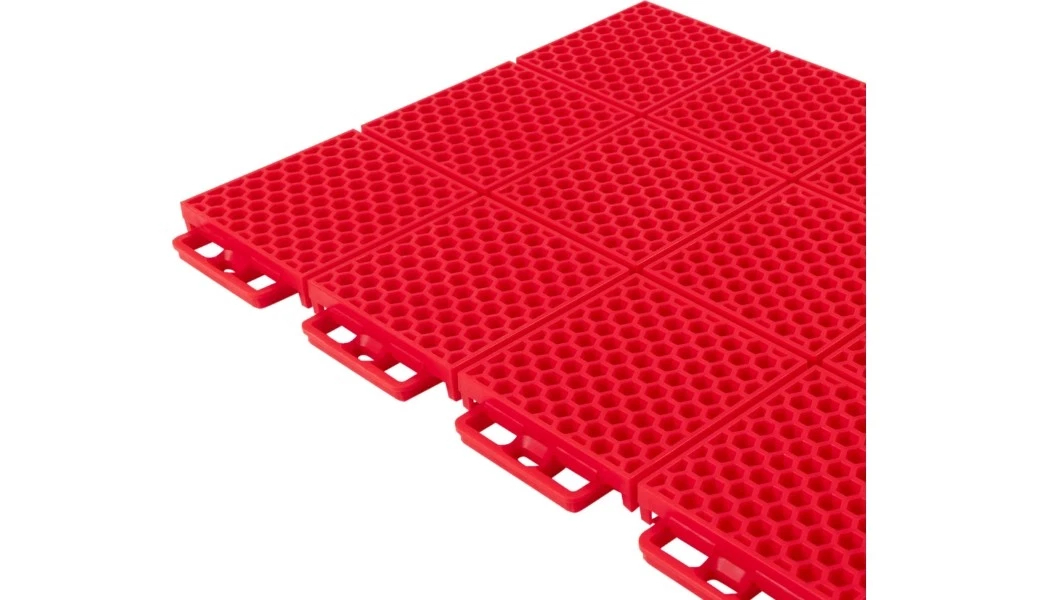 CPI13610-2 Protech Flooring Tiles - Red
