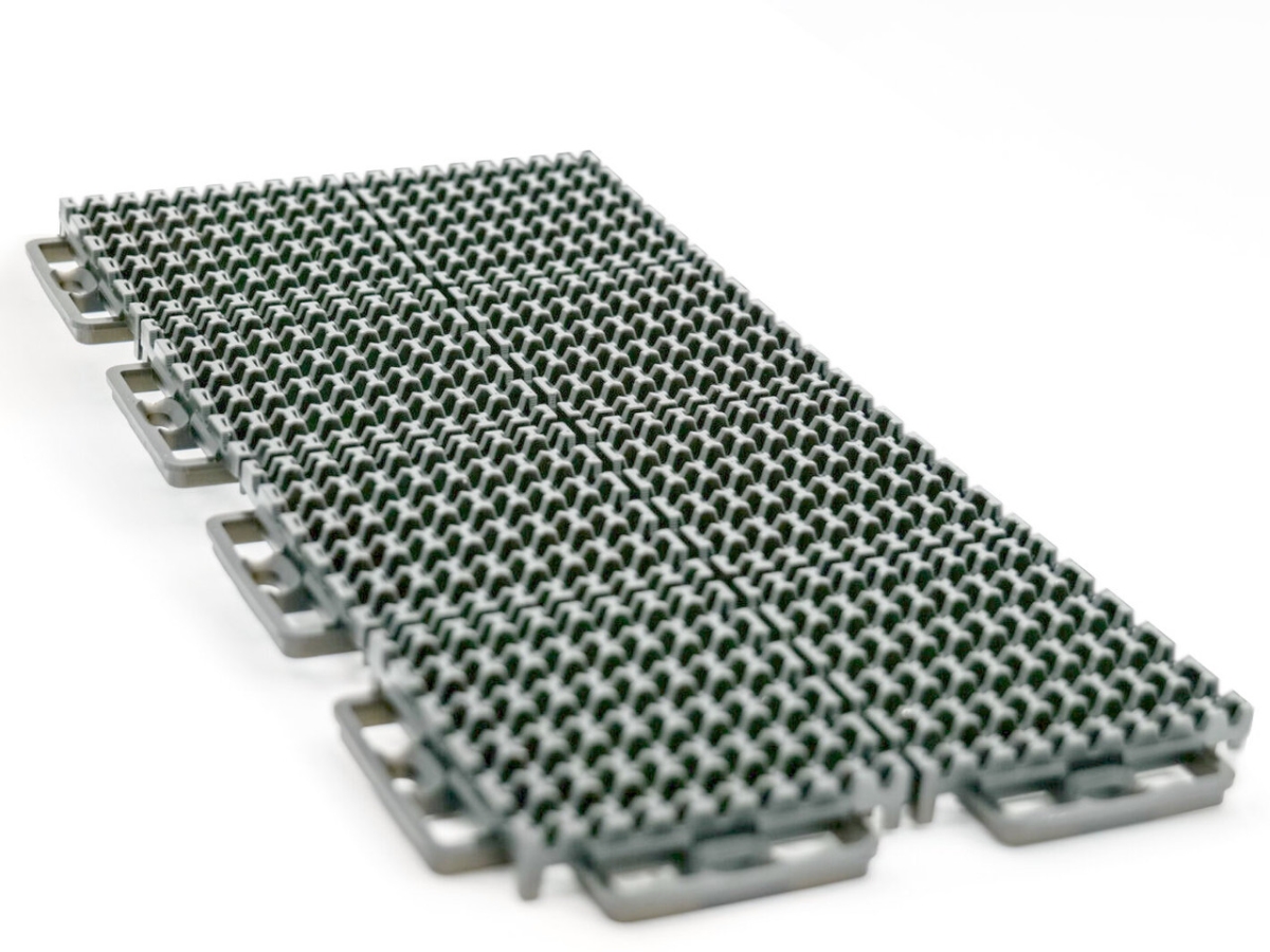 CPI13611-3 8 Piece 9sf Grey ProTech XT Traction Flooring Tiles