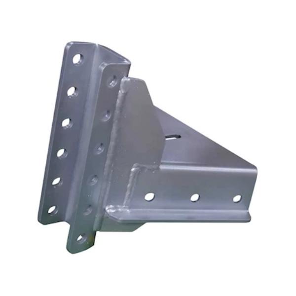 DMD15349-52 A-Frame Up Channel Mount - 50 deg, Silver Sparkle