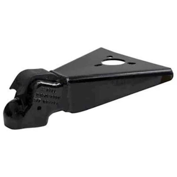 DMD17836-81 Flat Mount Cast Coupler - 2 in., Black