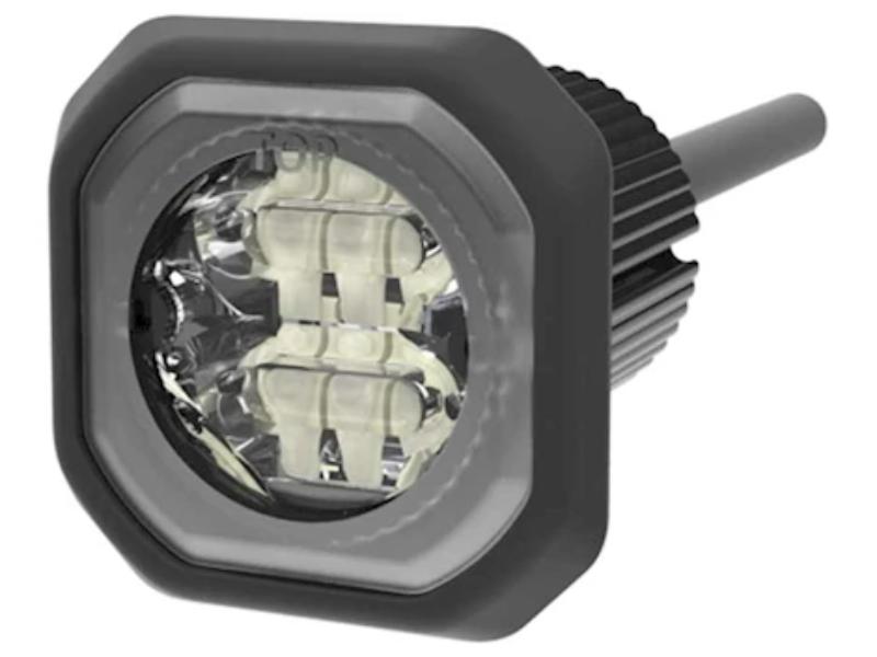 ECCED9040RB Directional LED Single Color Flush Mount - 29 Flash Patterns, 12-24V, Red & Blue