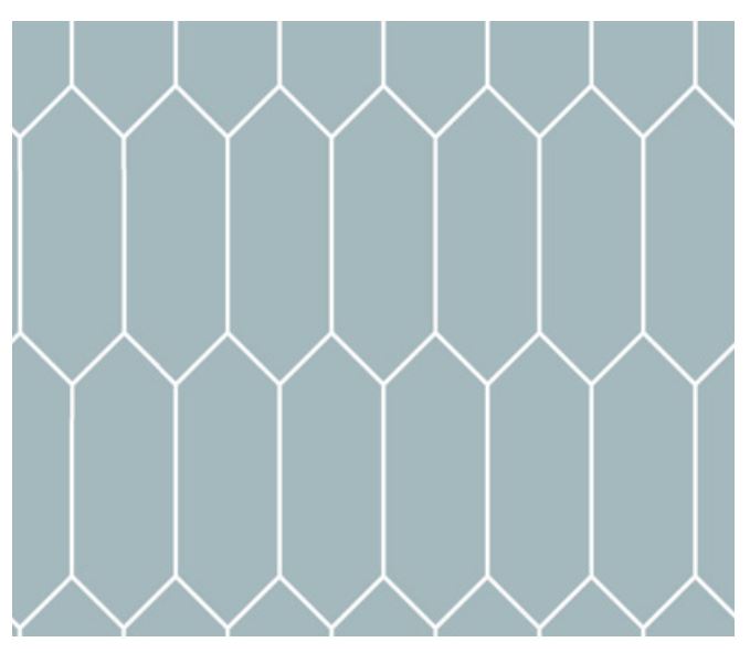 GNP494033 Revive Backsplash - Coastal Blue Picket, 18 x 24 in.
