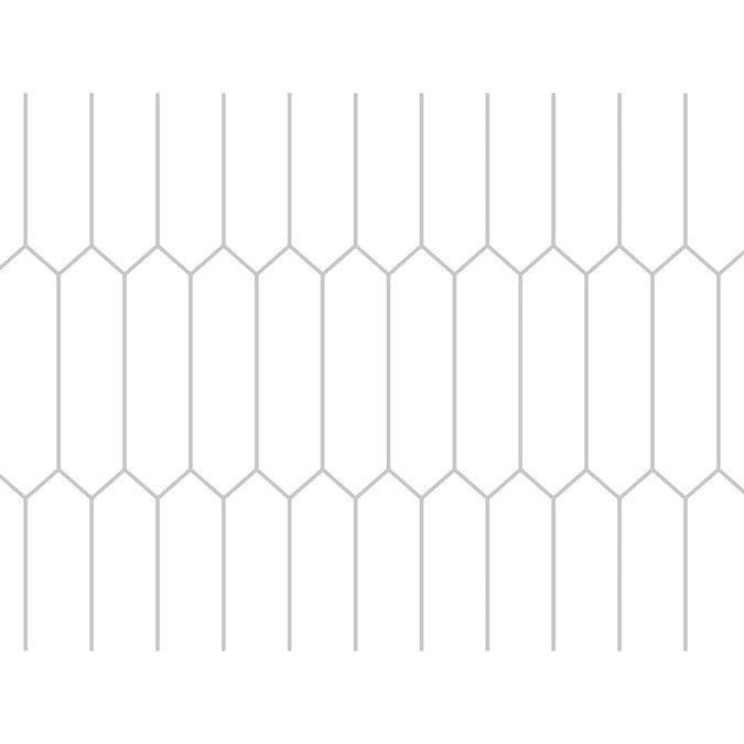 GNP494035 Revive Backsplash - White Picket, 18 x 24 in.