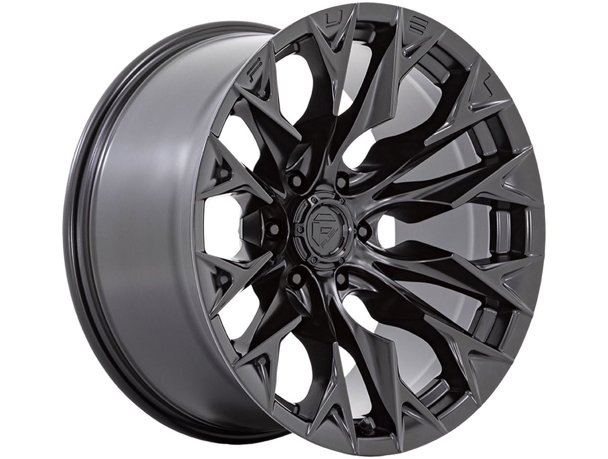 FWHD80422008447 D804 22 x 10 & 6 x 5.5 Bolt Pattern - Blackout Finish, 18 mm Offset Wheel