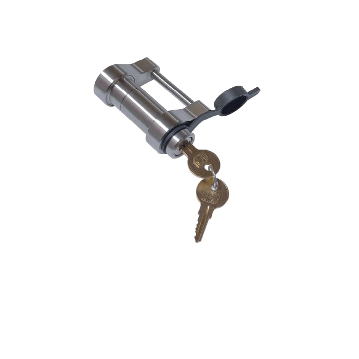 IFL61112-S Trailer Latch Lock - 1.875 in. Stainless Steel