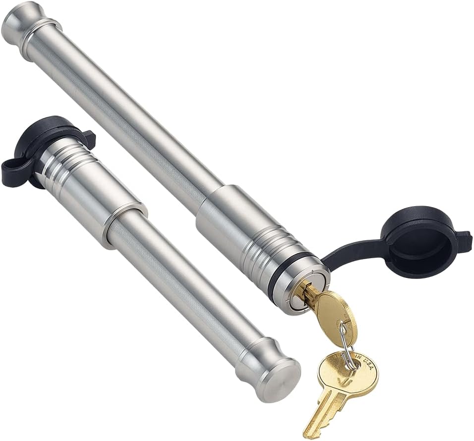 IFL61420-S Hitch Lock for Curt Aluma lite 12.5Klb - 2Pk, Keyed Alike, 2 in. Including Receiver Lock - Pack of 2