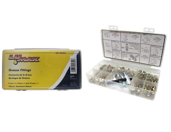 LMXLX4843 Assortment Grease Fitting - 100 Piece