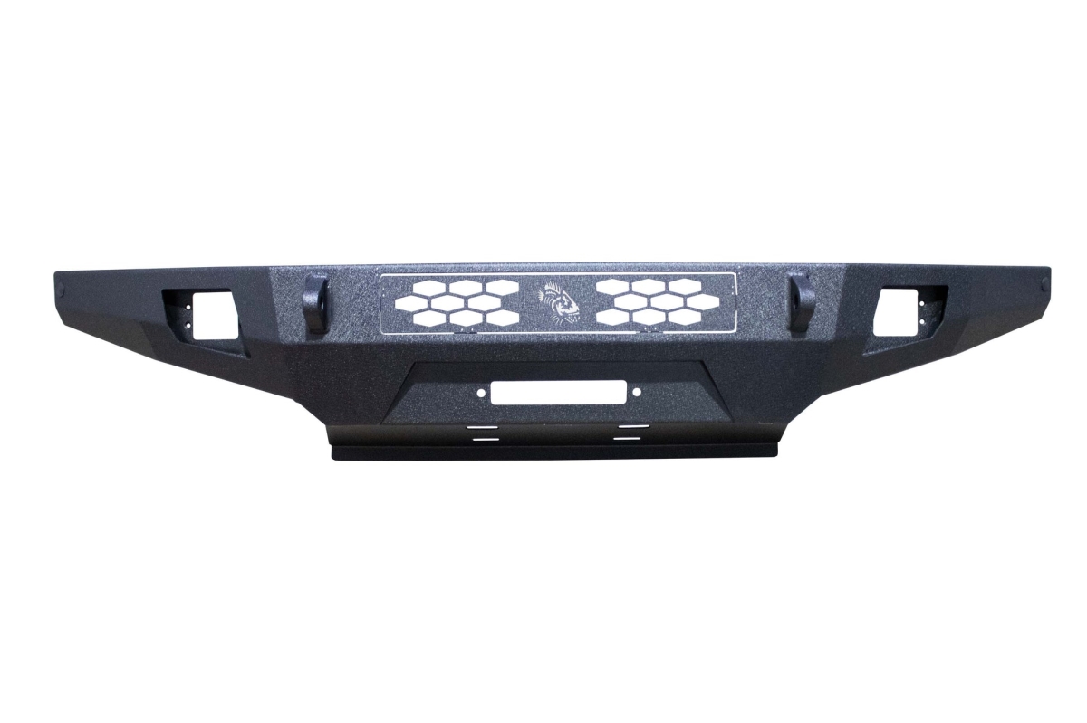 KENFB22392 Front Winch Bumper for 2014-2021 Tundra, Black Textured 2-Stage Powder Coat, 0.12 in. Steel