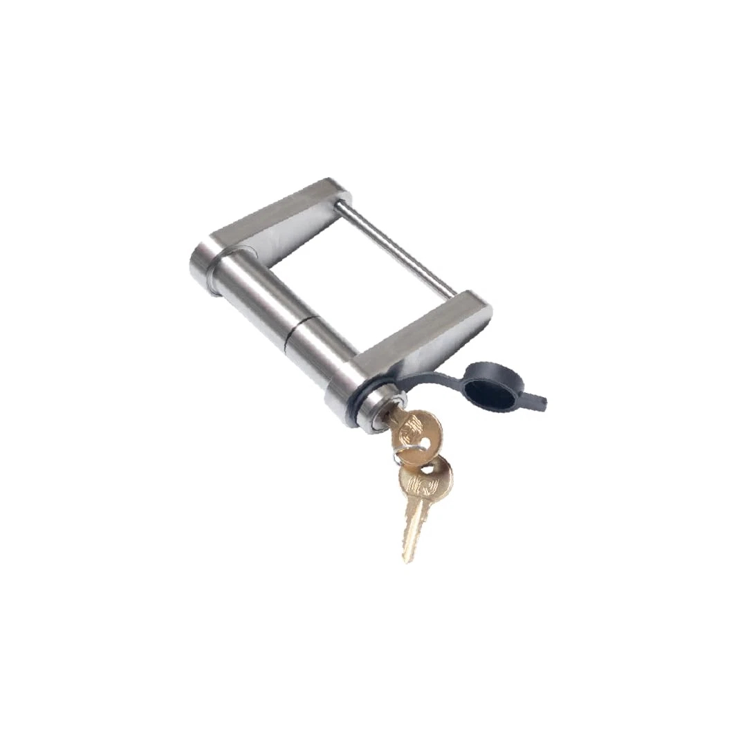 IFL61164-S Trailer Latch Lock - Demco Ez Latch 2 in. Ball Stamped Coupler