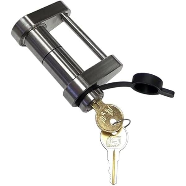 IFL61157-S Trailer Latch Lock - Stainless Steel, Geny Hitch Executive, Spartan Snap latches