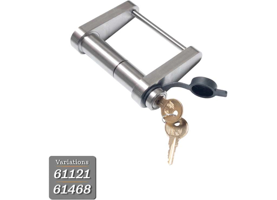IFL61121-S Trailer Latch Lock with Cast Model Only & Does Not Fit Stamped Model for Demco EZ Latch - 2 in.