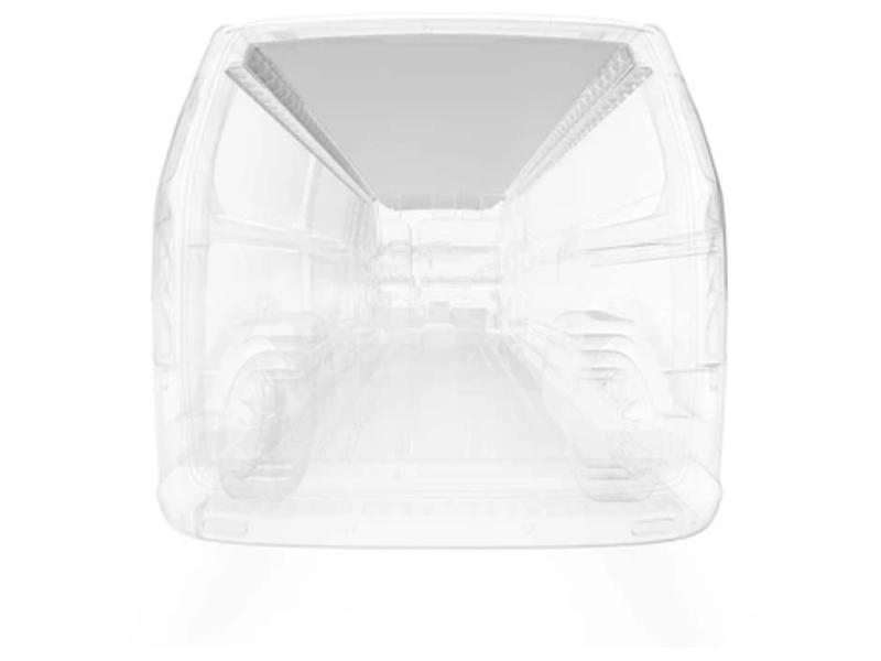 LFS745-114-2614.MR Ceiling Kit with Mid Roof for Ford Transit 148 - White