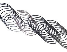 S42170.020 0.08 lbs Cummins B-Series Turbocharged Ceramic Chrome Top Ring Set