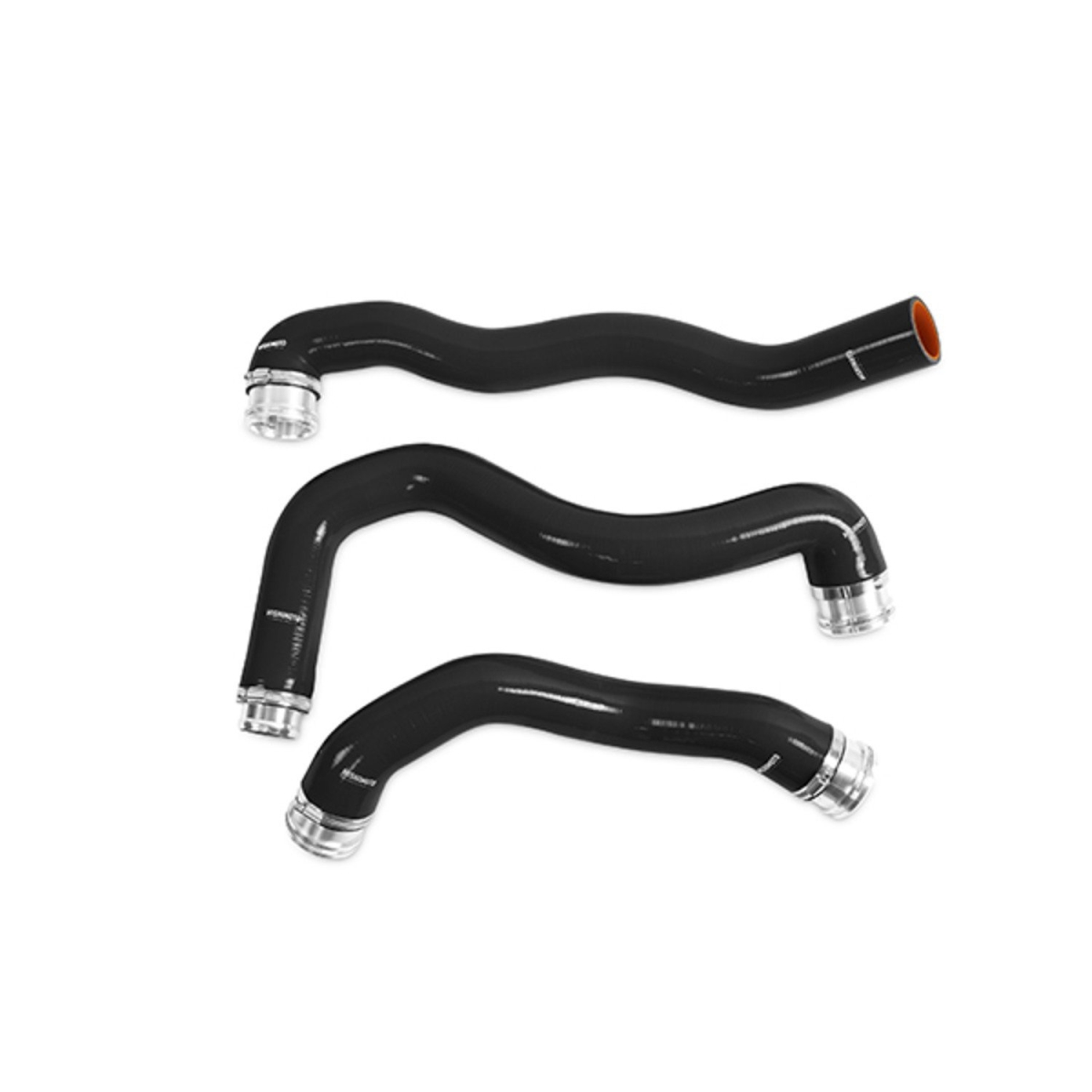 6.4 litre 2008-2010 Ford Power Stroke Silicone Coolant Hose Kit - Black