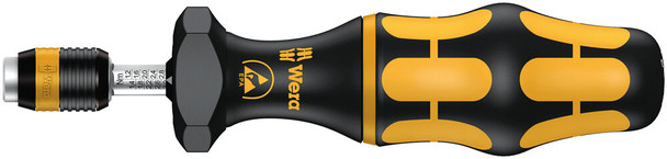 Wera Tools WRA05074734001 Series 7400 Torque ESD Kraft-Form Adjust Screwdriver - 2.5 in., 29.0 lbs