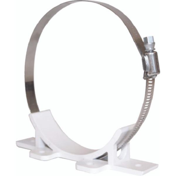 Valterra Products VLPA04-0160 Adjustable Sliding Saddle for Hose Carrier - Bagged, White