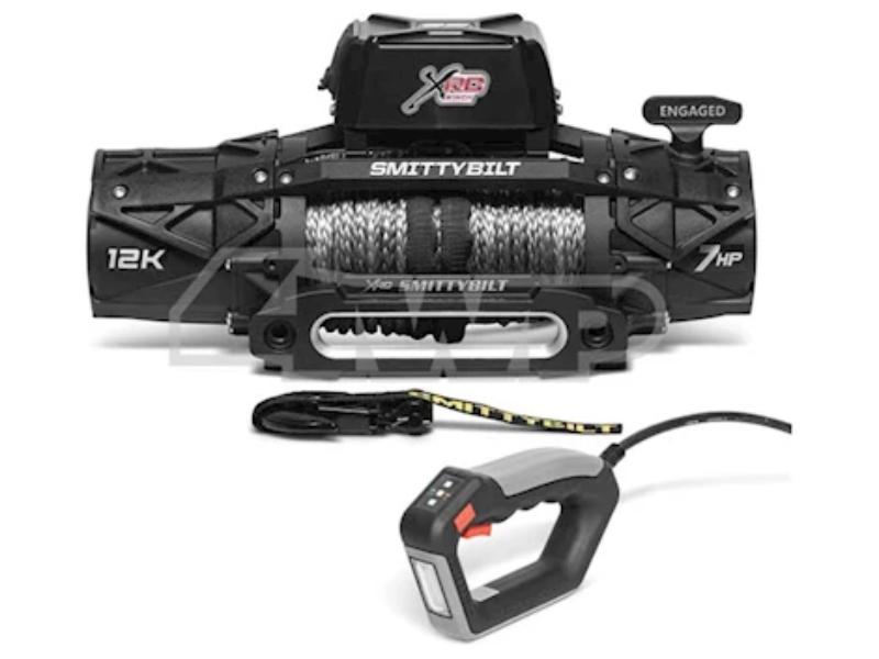 Smittybilt SMB98612 Comp Series Synthetic Cable Winch - XRC Gen 3, 12K