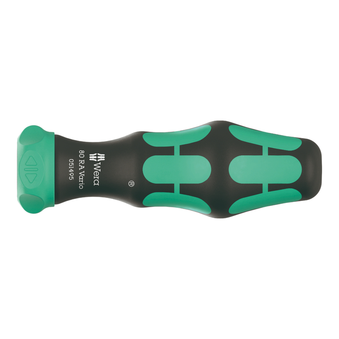 Wera Tools WRA05051495001 80 RA Vario Blade Holding Handle with Ratchet Functionality - 6 x 113.5 mm