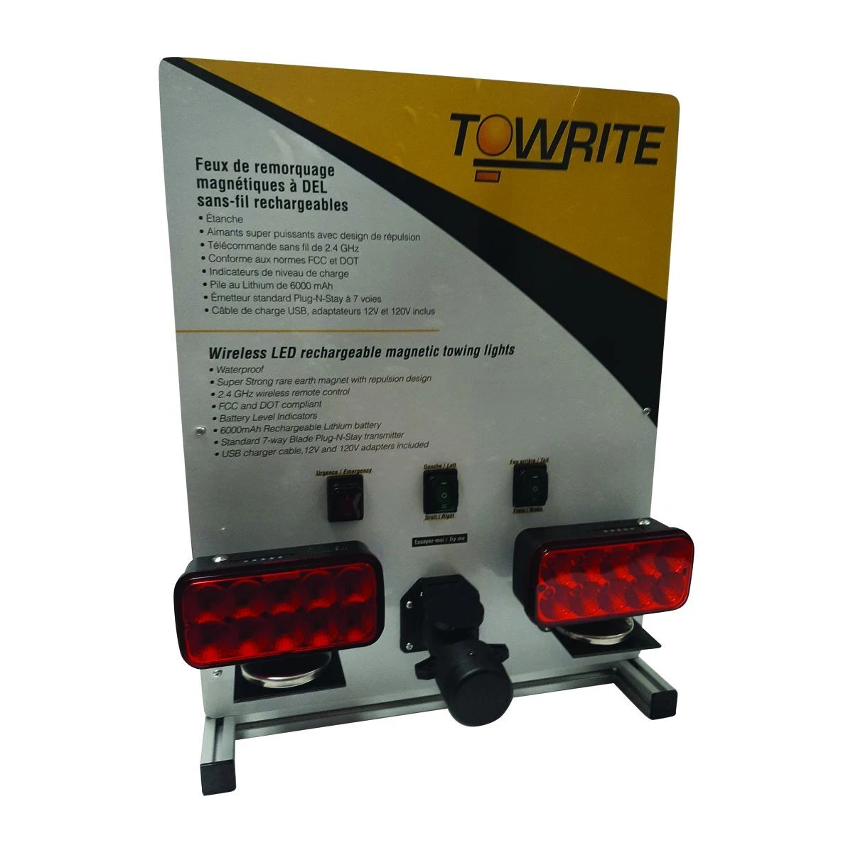 TWRRT211010DISP Wireless Tow Light Display - Red