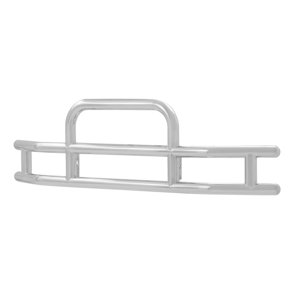 RTR205504 Grille Guard with Tuff Guard - Polished, 25 Deg Bend