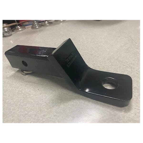 TWRMXV80213 Ball Mount - 10 in., 2 Rise, 12000 lbs, Black