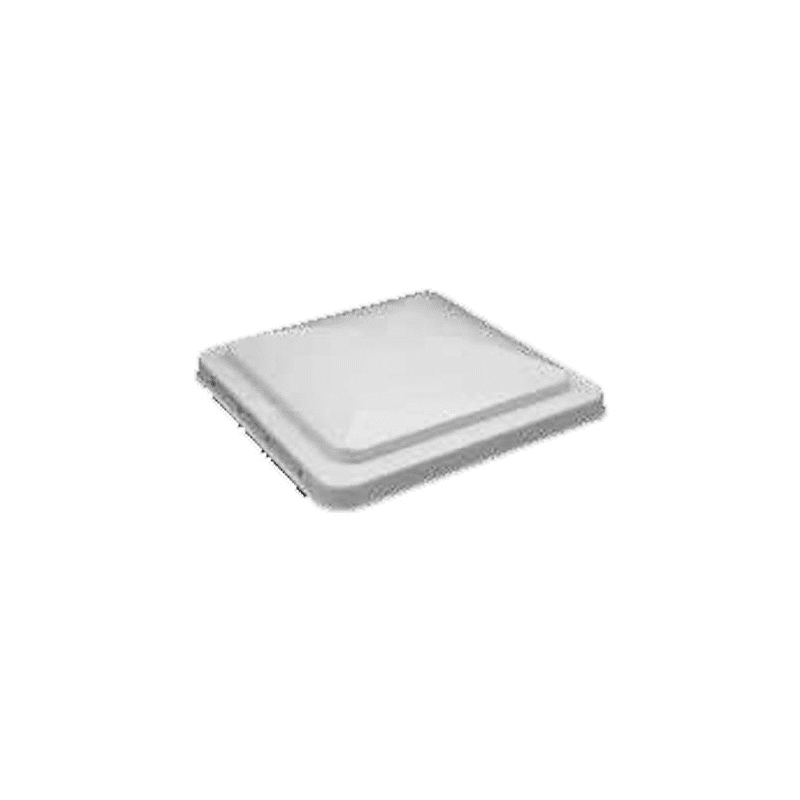 RVC18-1710 14 x 14 in. Vent Cover Lid with Slide - White