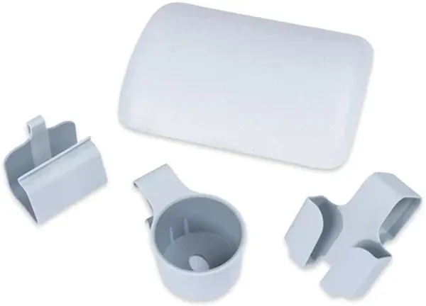 STP545099 Pool Accessories with Includes Pillow Cup Holder, Phone Holder Attachment - Gray