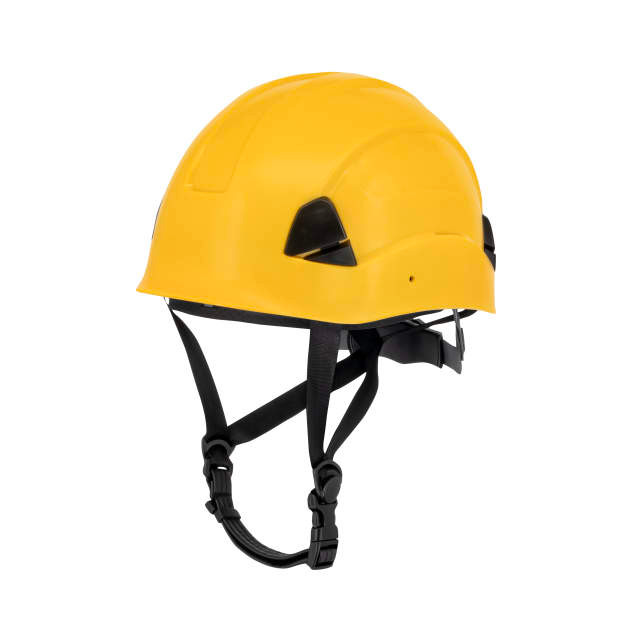 RNSDPG22V-YELLOW Type II Safety Helmet with Class C & Vented - Yellow