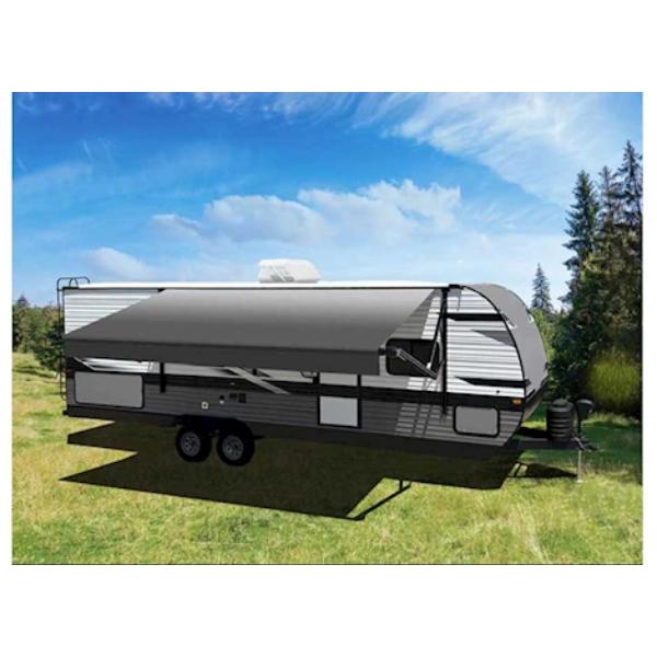 VELVC21002000 21 ft. Charcoal Fade Vinyl Replacement Canopy
