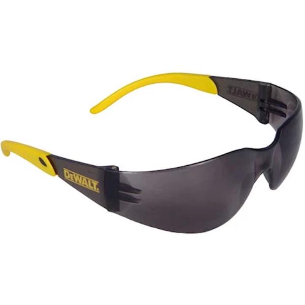 RNSDPG54-2C Protective Eyewear with DPG54 Protector - Smoke, Yellow Frame & Smoke Lens