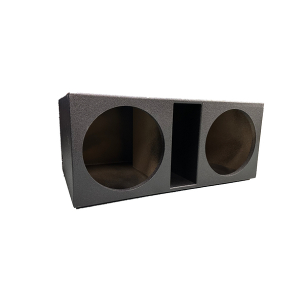 KGBAK-15DVXL 15 in. Dual Subwoofer Enclosure, Black - Extra Large