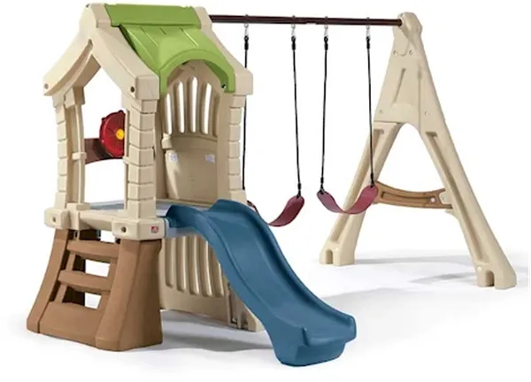 STP850099 Play Up Gym Set with Swing Set & Playhouse