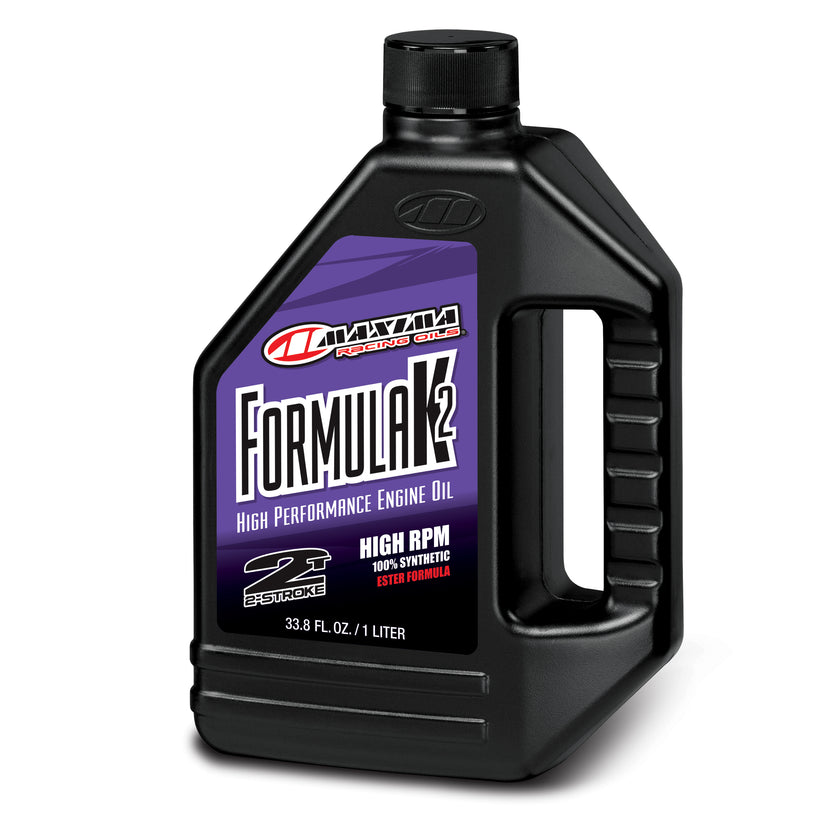 MXM22901 Full Synthetic High RPM Racing Premix Engine Oil with Formula K2 - 1 Liter
