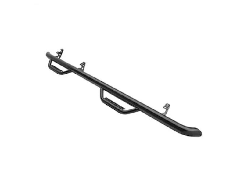 Smittybilt SMBT0786CC Nerf Steps with Wheel To Wheel Cleated Steps for 2021 Toyota Tundra - 5.5 ft. Bed, Gloss Black
