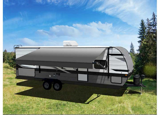 VELVC12002000 12 ft. Charcoal Fade Vinyl Replacement Canopy