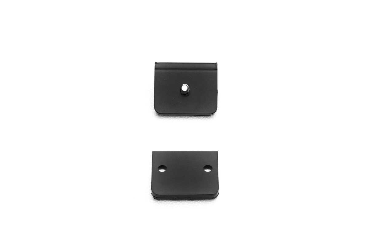 ZRDZ390001 Hood Clamp Style LED Light Bar Mounts with 3 in. LED Pod Light