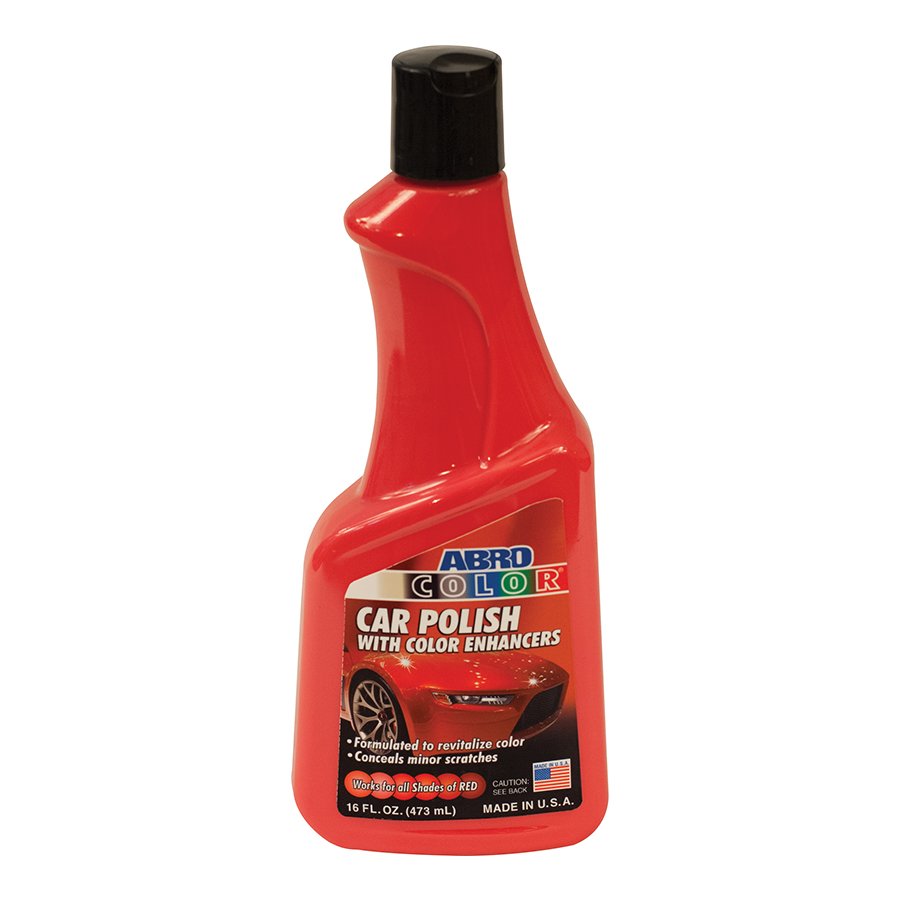 ABRO 473mL Red Colored Automotive Polish (AB-301-RED)