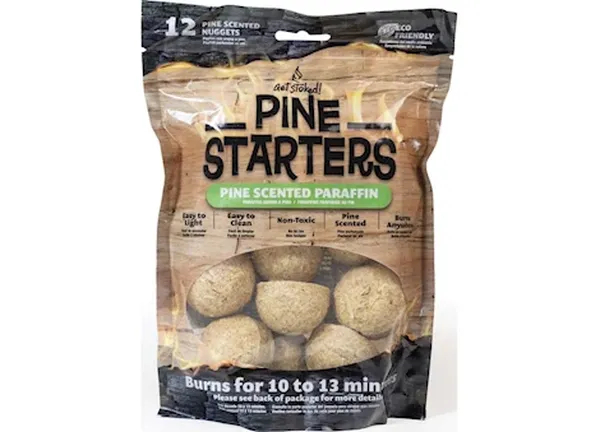 SFPGSPSPP12 Pine Starters with Pine Scented, Paraffin
