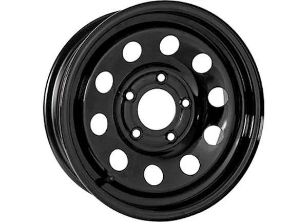 TSKWS-15050550-BM-14341-R Black Mod Wheel - 15 x 5 & 5 x 5 in., 3.19CB, 2160LCC