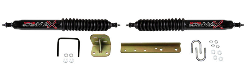 SKY8200 Steering Stabilizer Dual Kit - Black