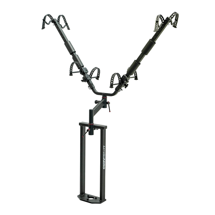 Lets Go Aero Jack-IT TS Two Bike TwinSpin Carrier | Camping World