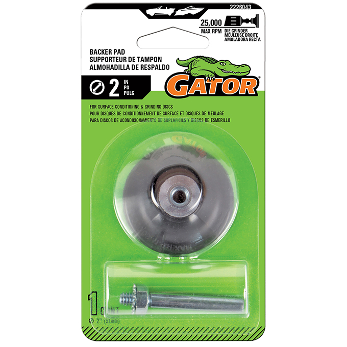 GTF2226043 Twist & Lock Backer Pad - 2 in.