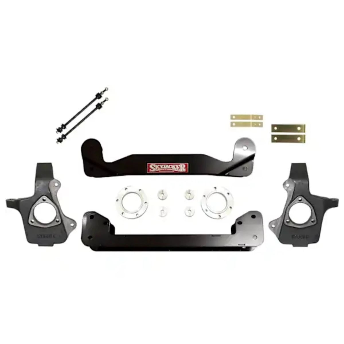 SKYC14461ST Lower Strut Spacer Kit - 4 in. Lift for 2014 Chevy Silverado 1500