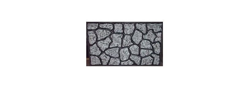 EVR271860 Panel with Ever-Rock - 48 x 60 in., Grey